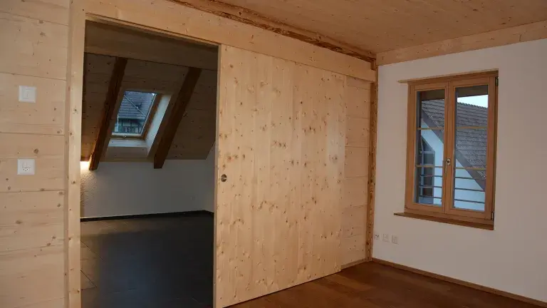 Schiebetüre Fichte astig